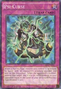 Psi-Curse - BP03-EN217 - Shatterfoil - 1st Edition x3 - Near Mint