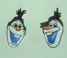 Disney's Frozen OLAF ENAMEL STUD EARINGS APPROX.1/2" in Gift Box
