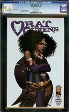 RAT QUEENS #4 (2013) CGC 9.6 VARIANT COVER! by KURTIS J. WIEBE! TV MOVIE! NM+