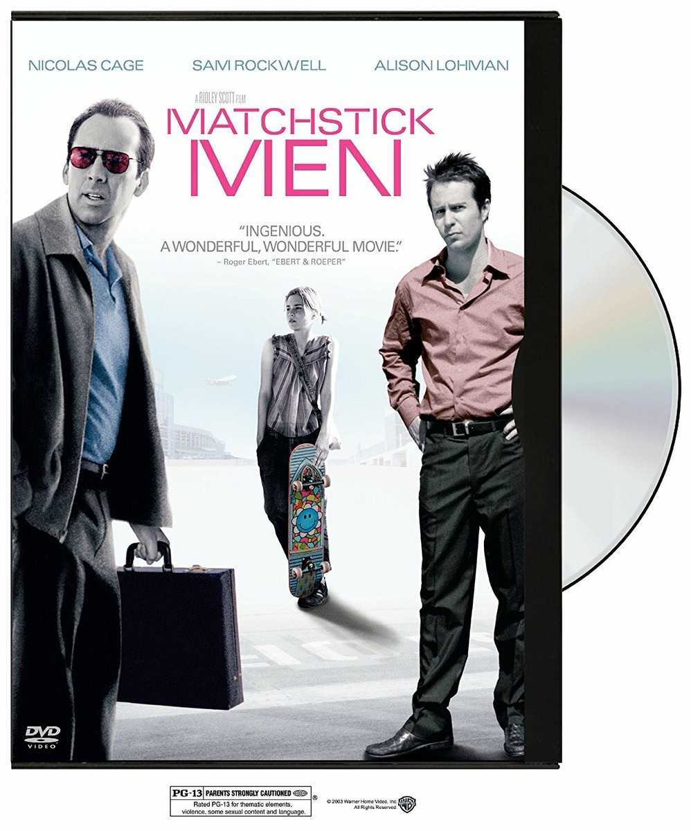DVD - Drama - Matchstick Men - Nicolas Cage - Sam Rockwell