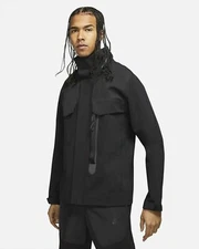 Nike Sportswear Tech Pack M65 Jacket Black CZ9309-010 Men's Medium