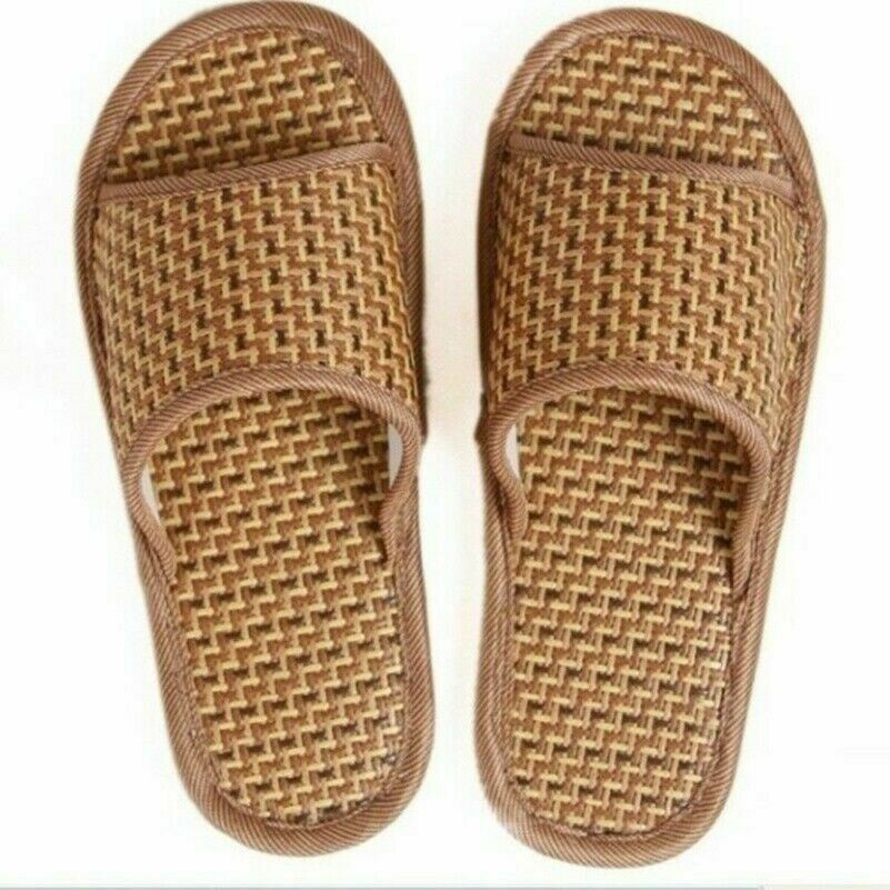 APL Scarpe uomo donna estate slipper sandali bambù erba antiscivolo coppia cool