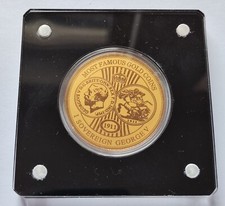 GOLDM&Uuml;NZE - SOVEREIGN GEORGE V. / ENGLAND - 999 GOLD - GOLDBARREN - 40 MM - PP