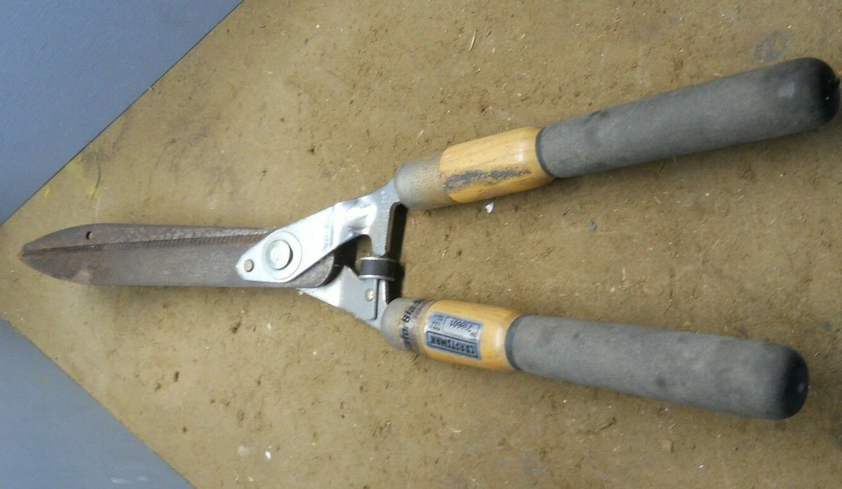 CRAFTSMAN HEDGE SHEARS TRIMMER 718601 GATOR SERRATED FUNCTION