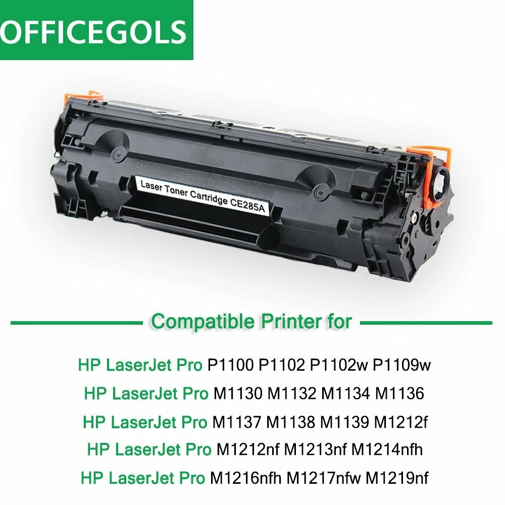 1PK CE285A 85A Ink Toner Cartridge for HP LaserJet Pro P1102 P1102w M1212nf MFP