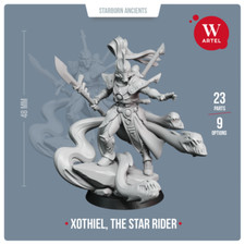 Warchanter Xothiel 28mm wargaming and collectible miniature by Artel W Eldar