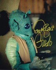 PAUL BLAKE signed Autogramm 20x25cm STAR WARS in Person autograph COA GREEDO