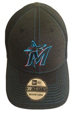 MIAMI MARLINS NEW ERA HAT 39THIRTY FITTED CLASSIC SHADE NEO FIT MLB BASEBALL H8