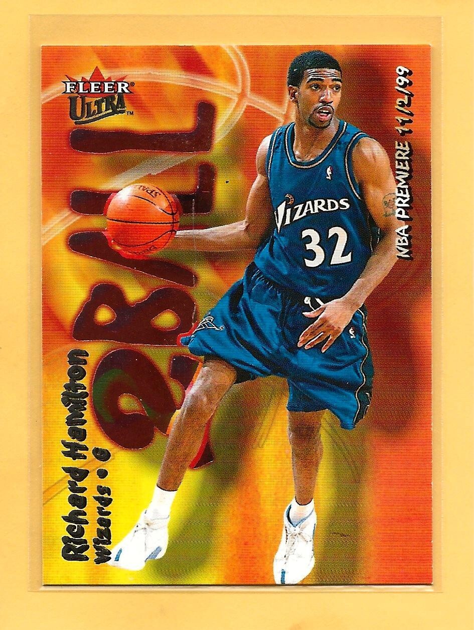RICHARD HAMILTON - 2000-01 Fleer Ultra "Two Ball" - #15TB - Wizards - MINT