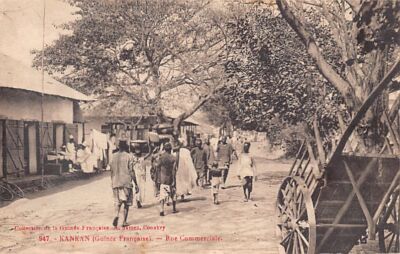 Guinea Conakry - KANKAN - Commercial street - Publ. A. James 947 - - Guinée Cona
