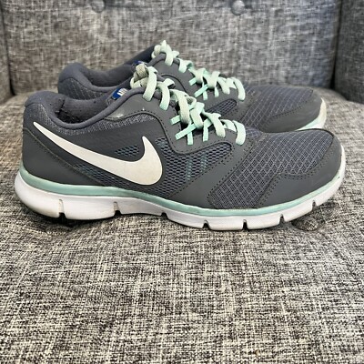 Nike Womens Flex Experience Run 3 652853-013 Gray Running Shoes Sneakers Size 8