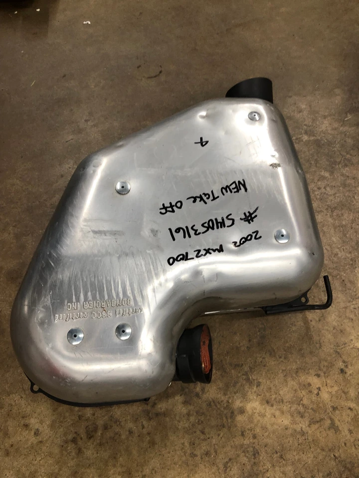 Tubo silenciador silenciador escape Ski-Doo MXZ 700 2001-2002 OEM fórmula Foto 4 de 4