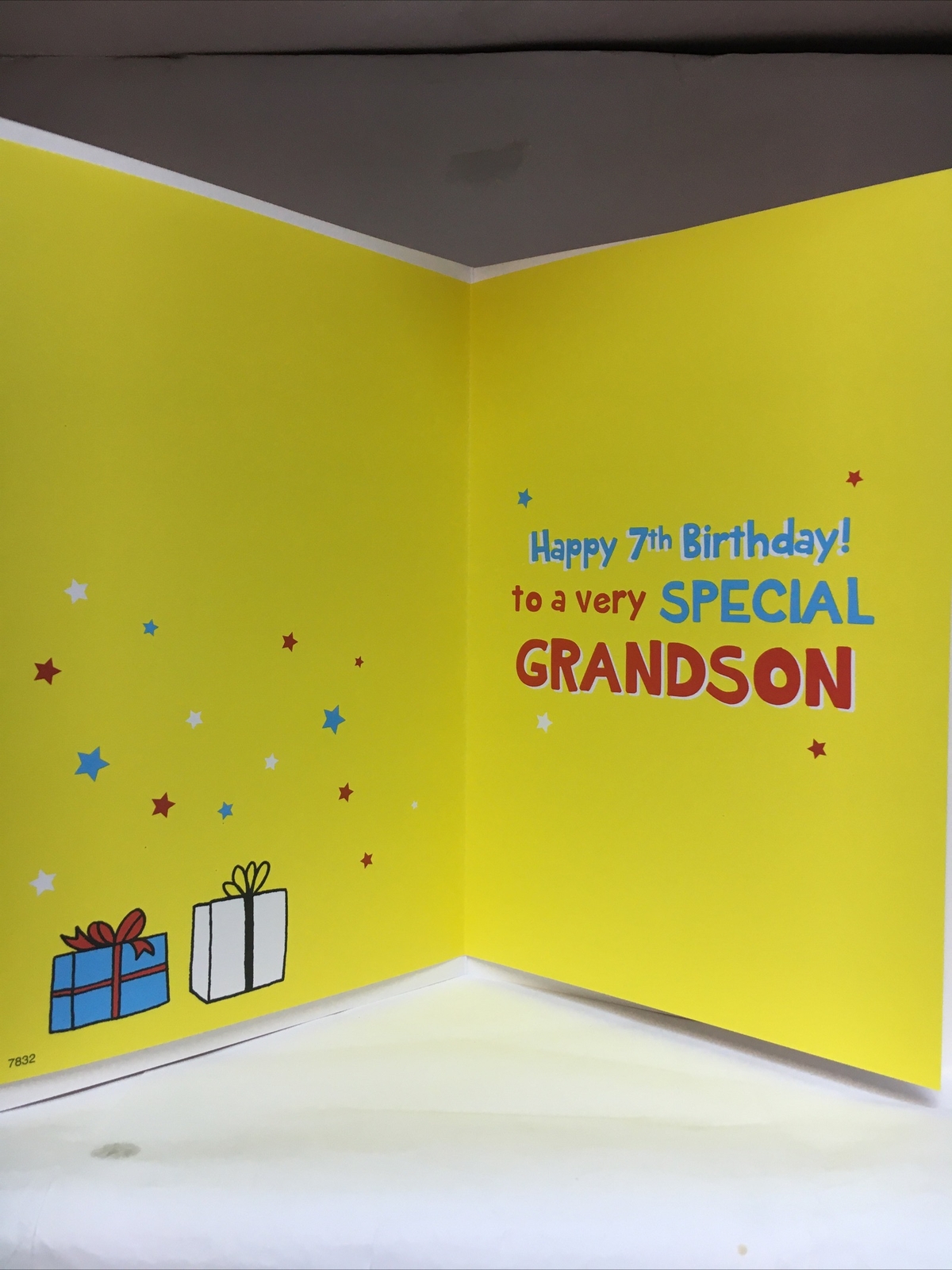 grandson-7th-birthday-greeting-card-ebay