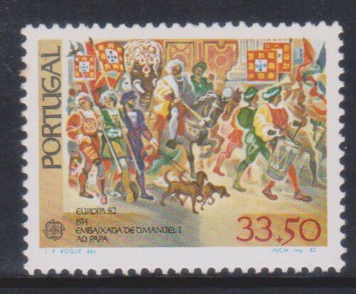 (K563-6) 1982 Portugal 33.50e EUROPA stamp MUH (F) - Picture 1 of 1