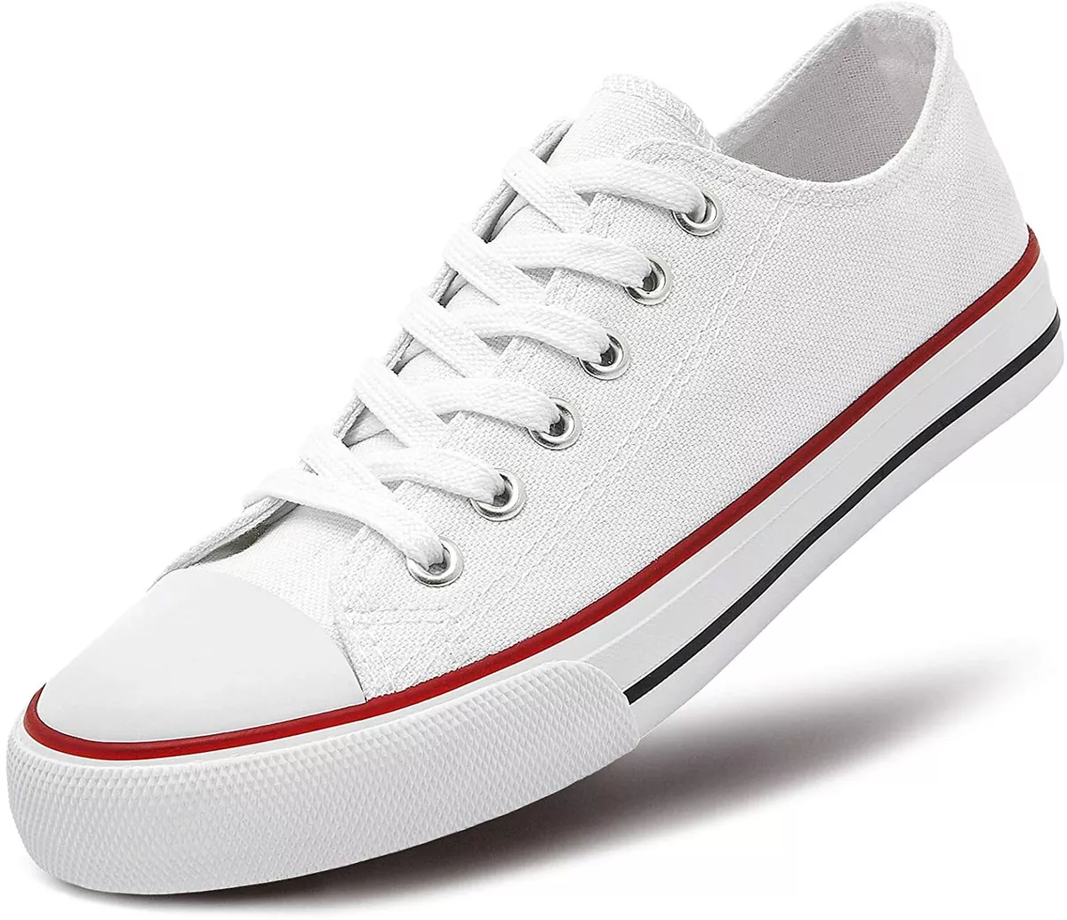 Women's Canvas Shoes Lace Up Ladies Canvas Shoes Sneakers Casual Canvas Shoe