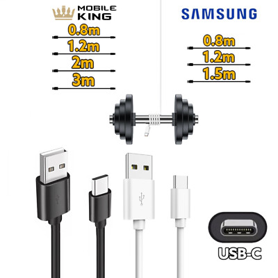 ORIGINAL Samsung 0,8m-3m USB-C Schnelllade-Datenkabel für A32 A52 S20 PS5 OPPO 