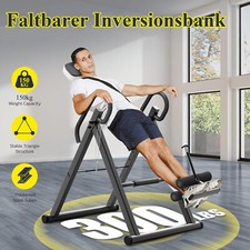 Inversionsbank Rückentrainer Rückenstrecker Schwerkrafttrainer Sicherheitsgurt