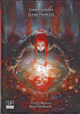 Lamentations of the Flame Princess-Player Core Book-Rules & Magic-WFRP **NEW**