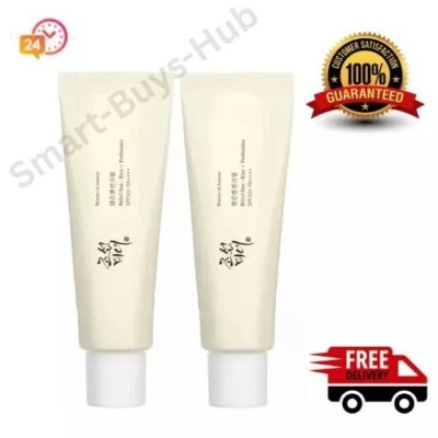 2x Beauty of Joseon Relief Sun: Rice + Probiotics, Facial Sunscreen 50ml SPF 50+