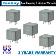 5 x 4Pin Relay Starter Fit For Chevrolet For Impala For GMC Savana 12193604 US