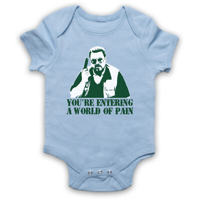 EINTRITT IN EINE WELT DES SCHMERZES BIG LEBOWSKI WALTER INOFFIZIELLES BABY WACHSEN BABYANZUG GESCHENK