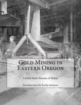 Goldbergbau im Osten Oregons vom United States Bureau of Mines [Taschenbuch]