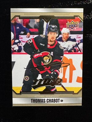 2024-2025 Thomas Chabot Upper Deck MVP Gold Scripts #23