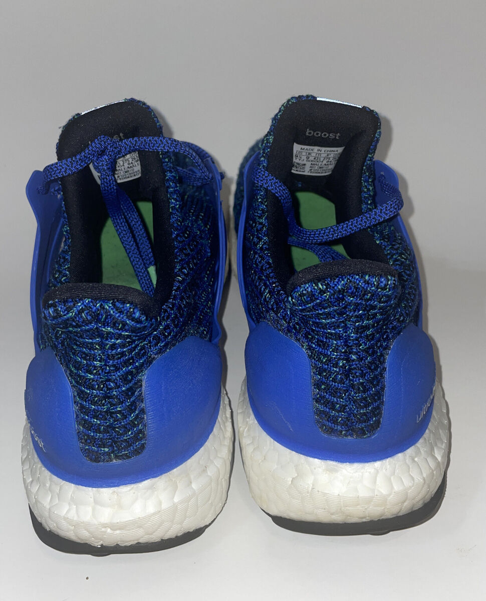Adidas UltraBoost 4.0 Hi Res Blue Running Shoe Low Top