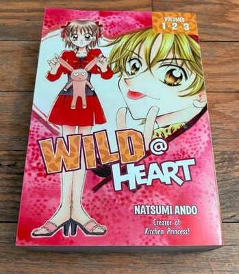 Wild @ at Heart Volume 1-3 Natsumi Ando COMPLETE Series English Manga OOP