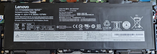 Original Laptop Akku 01AV429 Lenovo Thinkpad X1 Carbon 5th 2017 6th Gen 2018