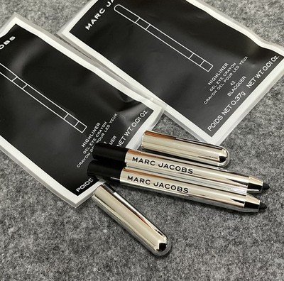 2 Marc Jacobs Highliner Gel Eye Crayon 42 Blacquer 0.37 g 0.01 oz Sealed