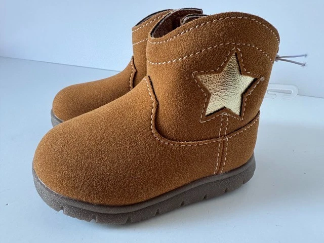 Carter’s Toddler Brown Western Boots Unisex Size 4 New - Image 4 of 4