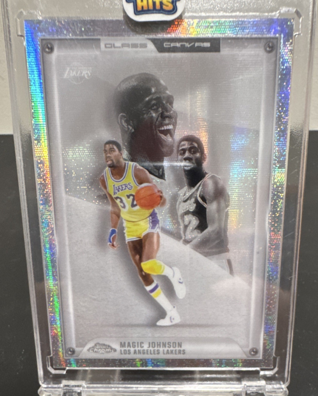 Topps Chrome Glass Canvas Magic Johnson Los Angeles Lakers 2025 GC-14