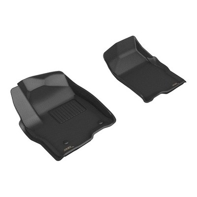 Floor Mats Custom Fit Liners Kagu All Weather Black 1st Row L1GM04211509