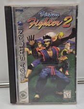 VIRTUA FIGHTER 2 SEGA SATURN VIDEO GAME CIB COMPLETE WITH CASE & MANUAL LONG BOX