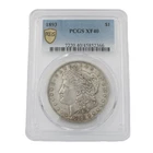 1893 Key Date Morgan Silver Dollar Coin PCGS XF40 United States NR #C905-5