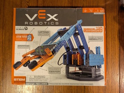 Hexbug Vex Robotics Axis Robotic Arm Motorized Construction Set New Sealed 1245