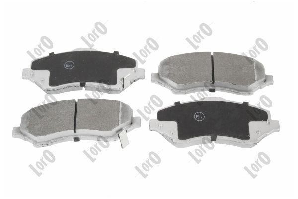ABAKUS Disc Brake Pad Set 231-01-242 For Jeep, Reinforced, ECE R90