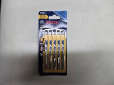 BOSCH T118E T-SHANK JIG SAW BLADES 1 PACK OF 5 BRAND NEW IN SEALED PACKAGE