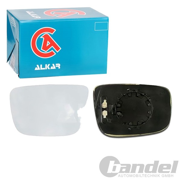 Alkar Spiegelglas AsphÄRisch Beheizbar Links Passend FüR Volvo XC60 | 6471599-image