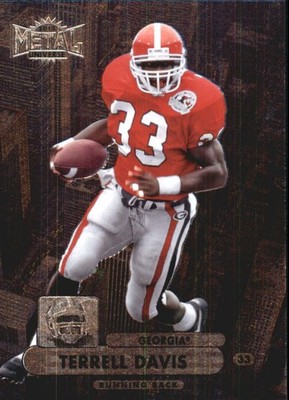 2013 Fleer Retro '98 Metal Universe #M25 Terrell Davis - FB