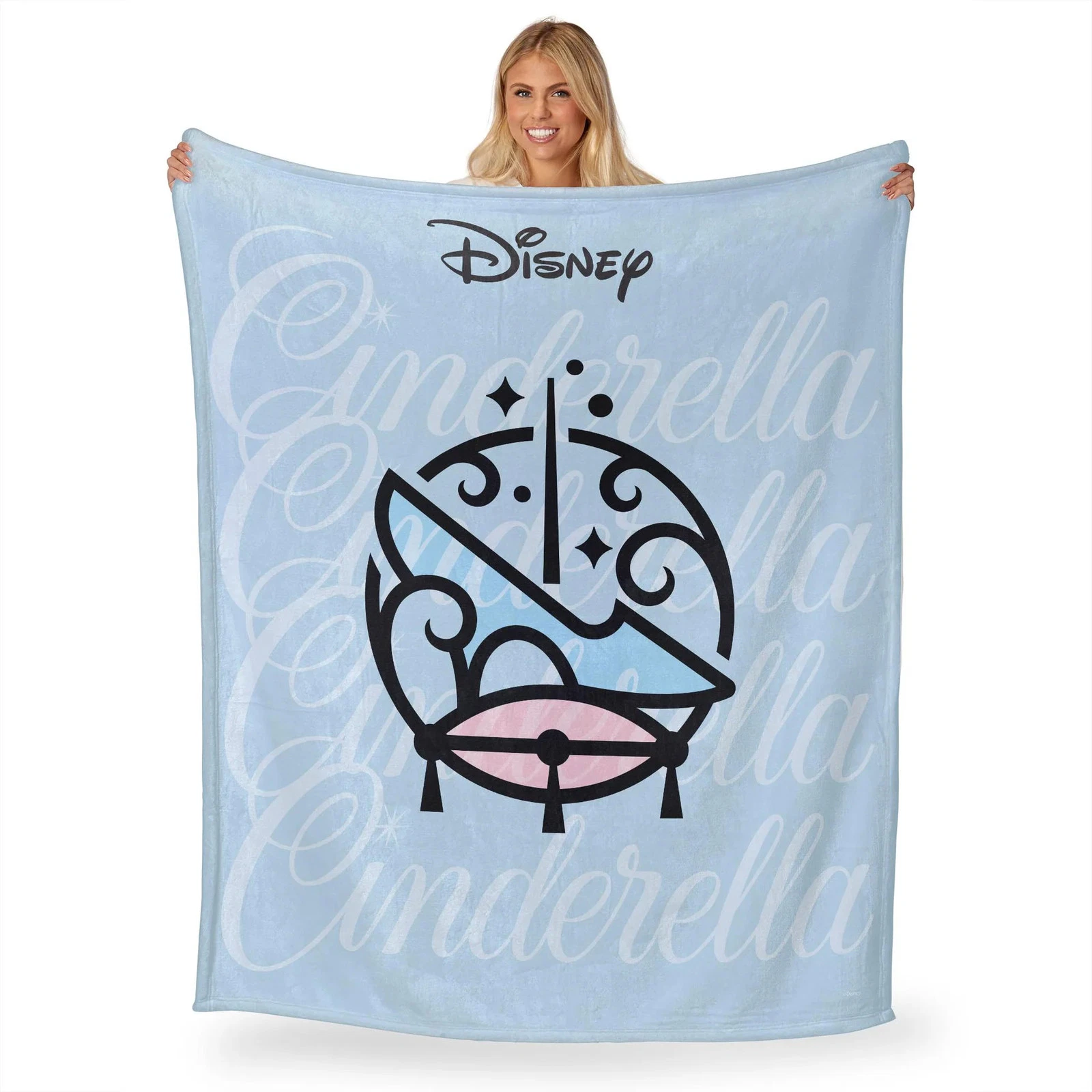 Disney Princesses Iconic Cinde Fleece Blanket