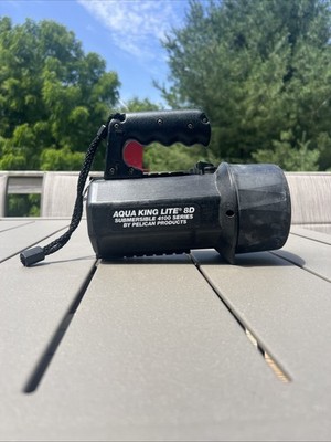Aqua King Lite 8D Submersible 4100 Series Diving Scuba Light Pelican Products