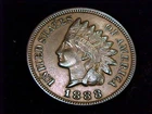 1888 Indian Head Cent, Very Fine Grade