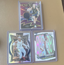 Panini WNBA Dallas Wings Select + Prizm RC/Memorabilia 3-Card Lot