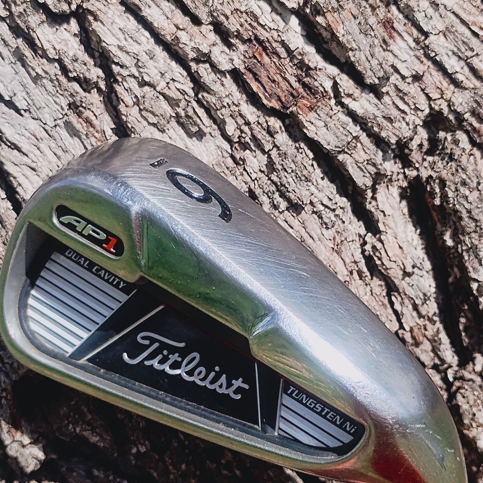 Nice Titleist AP1 710 6 Iron Regular Steel Tru Temper R300 #B90
