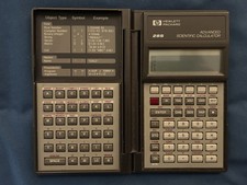 Hewlett-Packard HP 28S Vintage Scientific Calculator with Manuals and Case