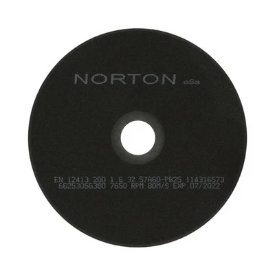 25 x Norton Trennscheibe gerade 41 | 200x1,6x32 57A 60 PB25