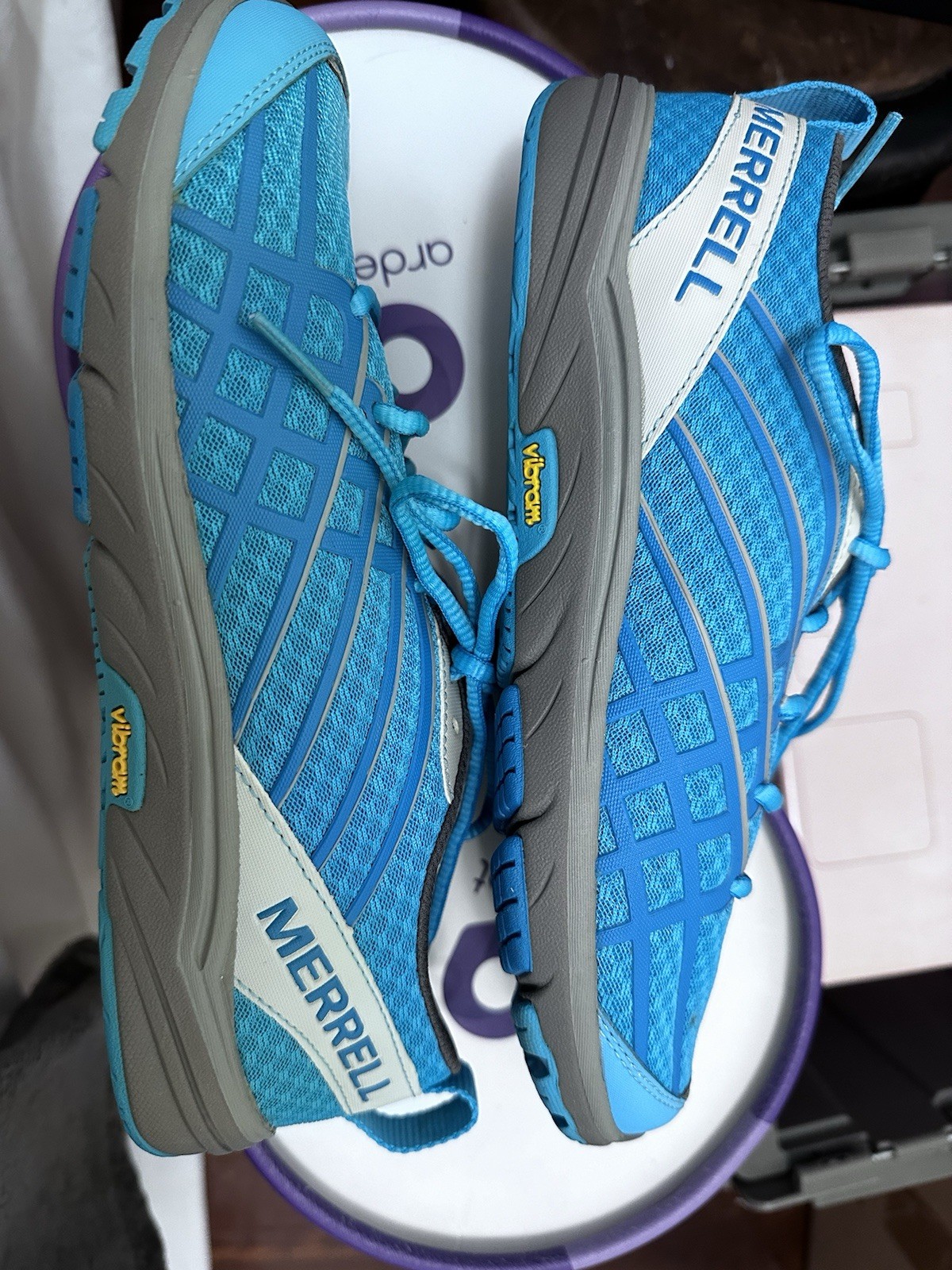 Scarpe Merrell Bare Access Ultra Trail Run Donna Taglia 8 Adventurine Teal Escursionismo