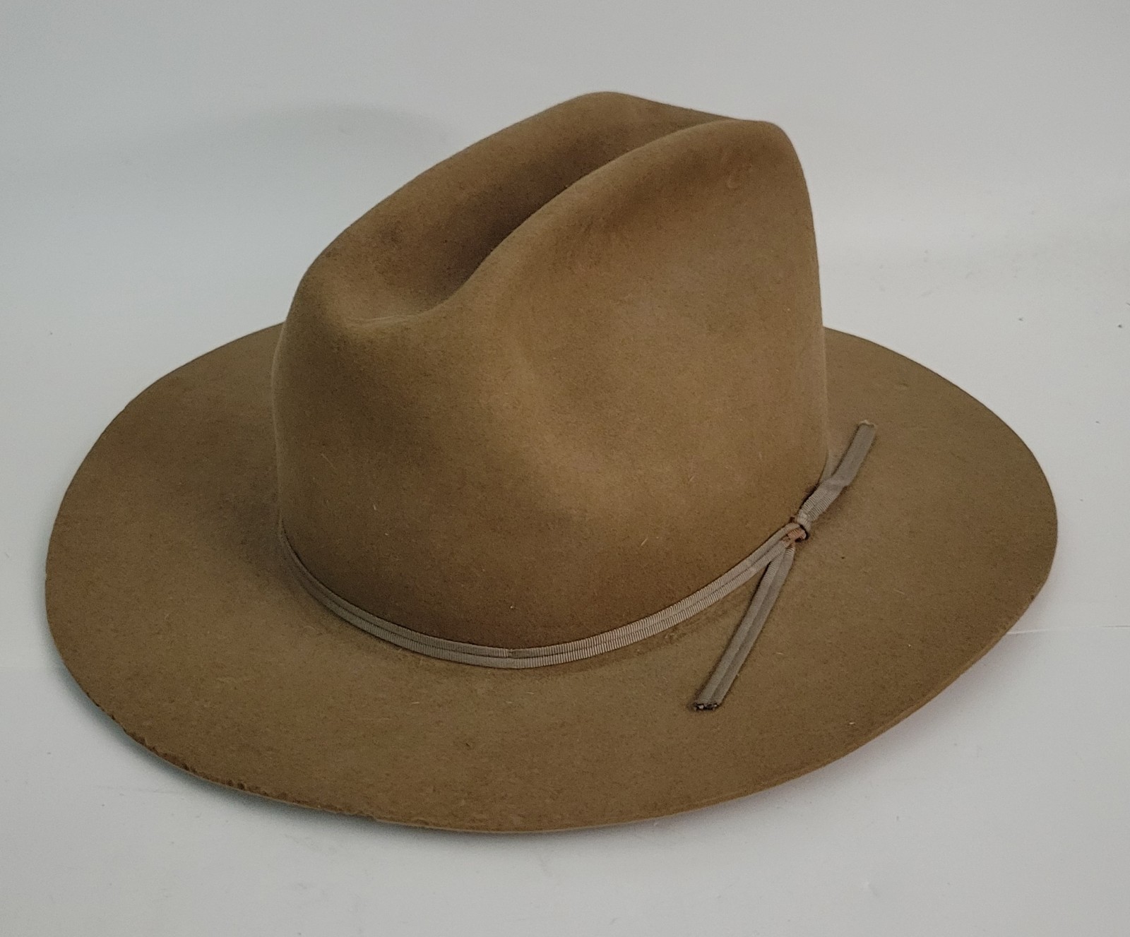 Vintage Sheplers Mustang Open Road Style Rancher Cowboy Western Hat Size 7
